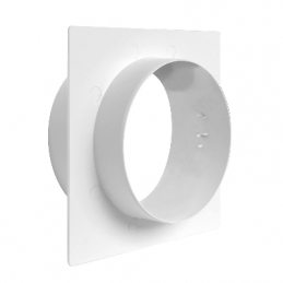 Placca Passaggio A Muro Per Tubi Tondi - Diam. 125/125 Mm 411-FPMT-125B