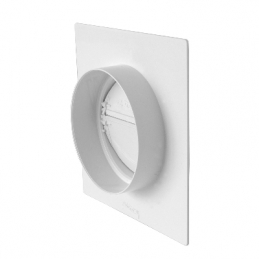 Placca Passaggio A Muro Tubo Tondo - Diam. 125 Mm 411-FPMVT-125B