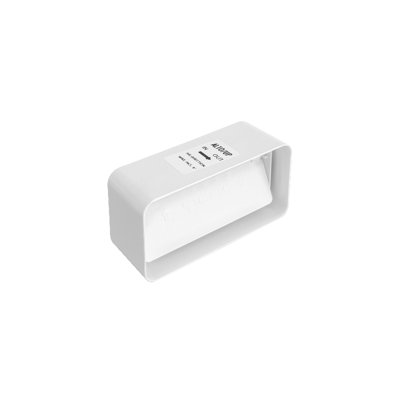 Giunto Per Tubi Rettangolari In Abs Con Valvola - Mm 120x60 411-FVLR-126B