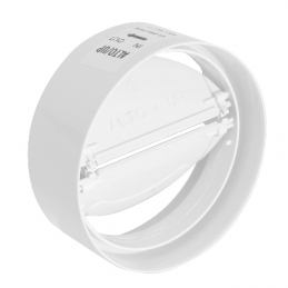 Giunto Per Tubi Tondi In Abs Con Valvola A Farf. - Diam. 125 Mm 411-FVLT-125B