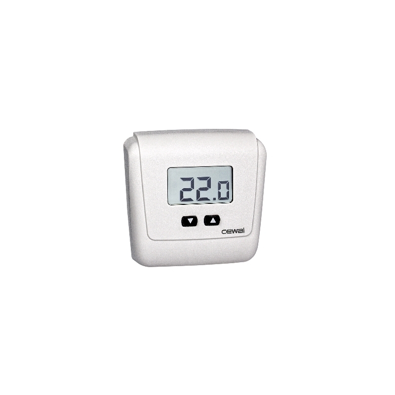 Termostato Elettronico Da Parete Et05 - Bianco 411-3681 Termostato Elettronico Da Parete Et05 - Bianco 411-3681