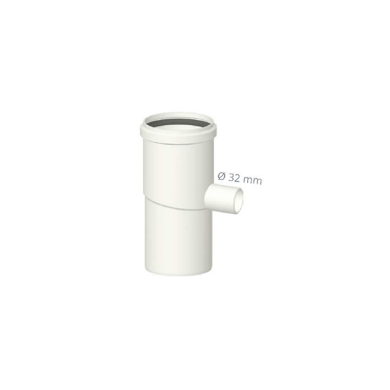 Separatore Di Condensa Con Vite Analisi Fumi In Pps - Diam. 80 409-C400-080