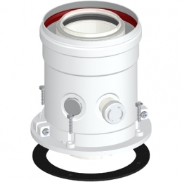 Partenza Verticale Coassiale M/f Dn 60/100 Pv1 - Diam. 60/100 409-G1371