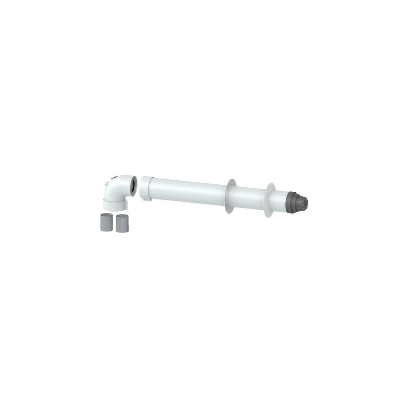 Kit Coassiale Dn 60/100 Con Prese Fumi - Con Prese Analisi Fumi 409-563-C Kit Coassiale Dn 60/100 Con Prese Fumi - Con Prese Analisi Fumi 409-563-C