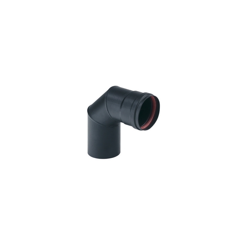 Curva Porcellanata 90° Pellet - Diam. 80 409-B220-080