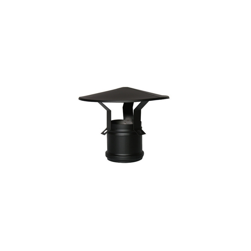 Terminale In Acciaio Verniciato Pellet - Diam. 130 409-B900-130