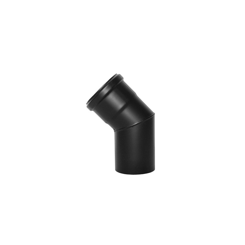 Curva A 45° Pellet Smaltato - Diam. 80 409-BP200-080