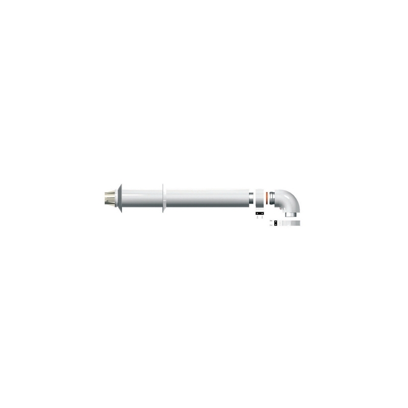 Kit Scarico Coassiale L. 1000 Per Caldaie Chaffoteaux - Mm 1000 410-XR3318000