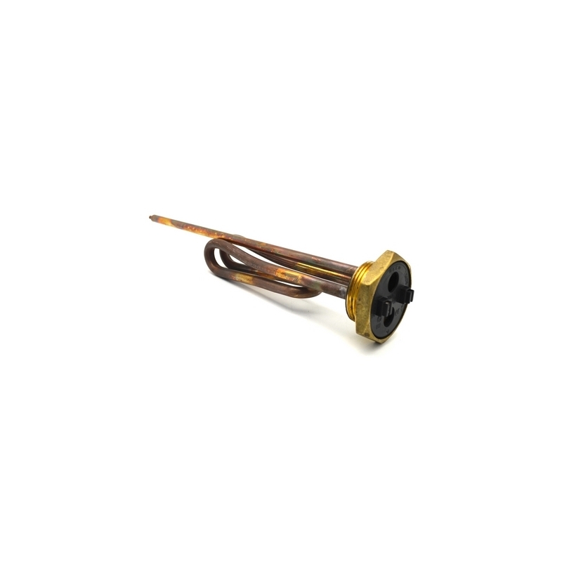 Resistenza Elettrica Ri-curva Su Tappo - W 1200 X L. 165 Mm 402-801-12165