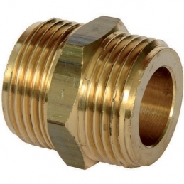 Niples In Ottone Per Tubi Gas E Acqua - 1/2 422-MNIPG-04