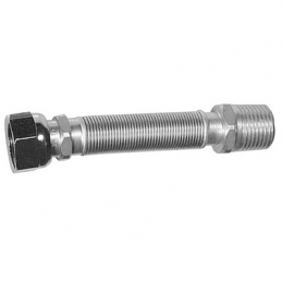Flessibile Inox Raccordo In Ottone Mm 130 / 220 Acqua Parigi - 1/2 422-P760-04