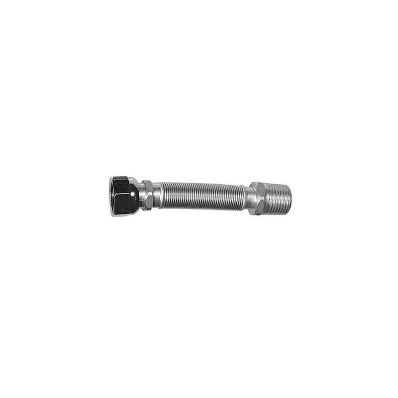Flessibile Inox Raccordo In Ottone Mm 220 / 420 Acqua Parigi - 1/2" 422-P761-04