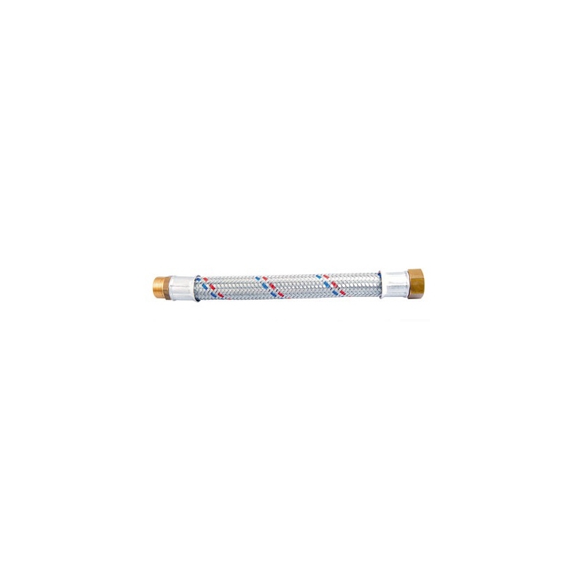 Flessibile Antivibrante In Acciaio Zincato Mf Cm 60 - 1" 351-F5060-06