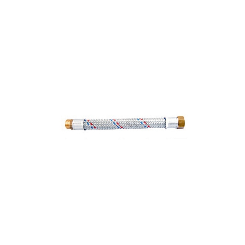 Flessibile Antivibrante In Acciaio Zincato Mf Cm 90 - 1/2 351-F5090-04