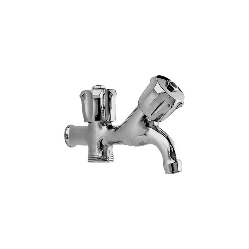 Rubinetto Lavatrice 1/2" A 2 Vie Cromo 274-ZA013