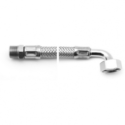 Flessibile Parinox Per Acqua Con Curvetta M1/2" X F3/4" - Cm 30 221-P253CM-30