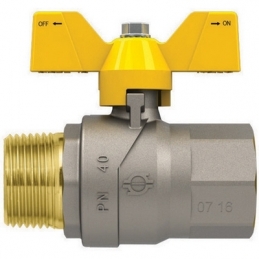 Valvola A Sfera Gas Con Farfalla Futurgas Mf - 1" Dn 25 424-5301-06