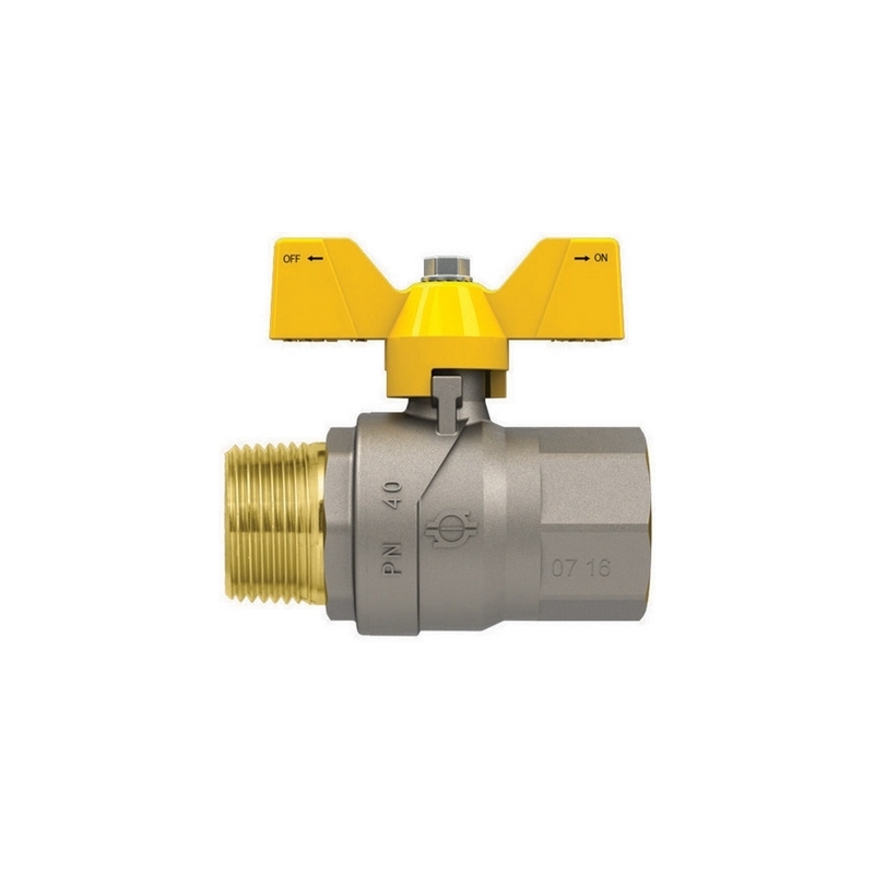Valvola A Sfera Gas Con Farfalla Futurgas Mf - 1" Dn 25 424-5301-06
