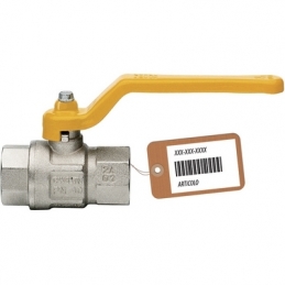 Valvola A Sfera Gas Con Leva Lunga Mod.london F-brico - 3/4" Dn 20 424-602F-05