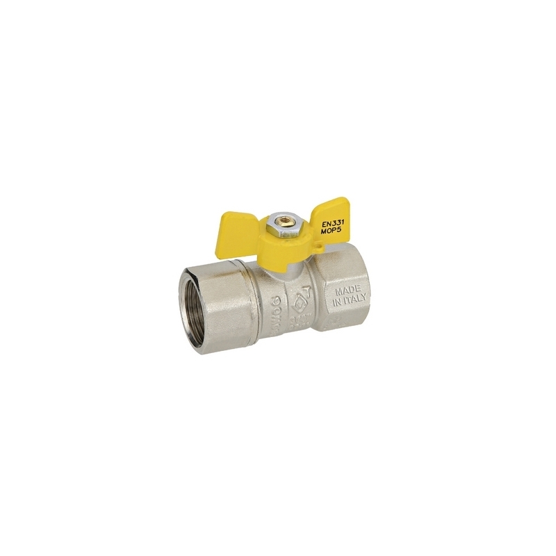 Valvola A Sfera Gas Ff Con Farfalla Mod. Dakota - 1" Dn 20 424-700-06