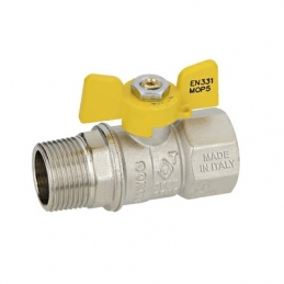 Valvola A Sfera Gas Mf A Farfalla Mod. Dakota - 1/2" Dn 12 424-701-04