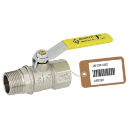 Valvola A Sfera Gas Mf Leva Lunga Mod. Dakota F-brico - 3/4" Dn 15 424-703F-05