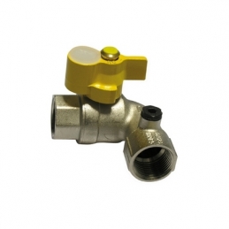 Valvola A Sfera Gas Ff A Squadra S.za Serratura - 3/4" Dn 20 424-9008-05