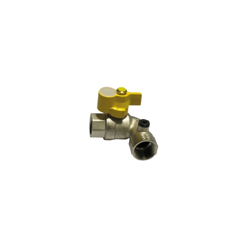 Valvola A Sfera Gas Ff A Squadra S.za Serratura - 3/4" Dn 20 424-9008-05