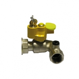 Valvola A Sfera Gas F/girello A Squadra Con Serratura - 3/4" X 1" Dn 20x25 424-9006-0506