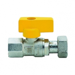 Rubinetto A Sfera Per Gas Diritto Femmina - 1/2" X 1/2" Dn 15 424-9103-04