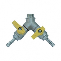 Bolla Maschio Con Valvola A Sfera Portagomma - 1/2 X 14 Metano Dn 15 424-913-M