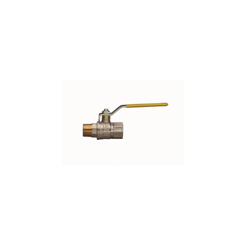 Valvola A Sfera Per Gas A Passaggio Totale Fil. Mf Con Leva In Acciaio - 1"1/4 Dn 32 424-R6274-07