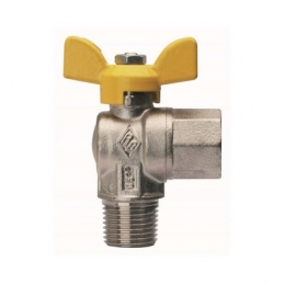 Valvola A Sfera Per Gas A Squadra Fil M Attacco F - 1/2" X 1/2" Dn 15 424-R9086-04