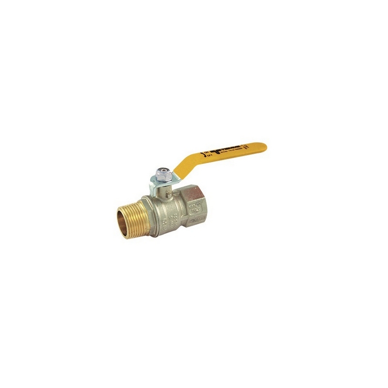 Valvola A Sfera Gas Mf Con Leva Piatta - 1/2" Dn 14 424-T2381G-04