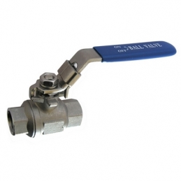 Valvola A Sfera Ff Con Leva Acciaio Inox - 3/8" 342-A910-03