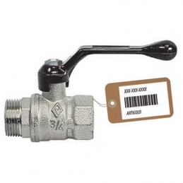 Valvola A Sfera Mf Con Leva F-brico - 1" Dn 25 Pn 40 354-100F-06
