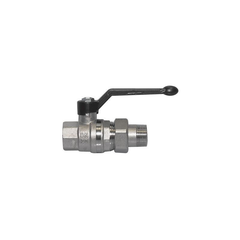 Valvola A Sfera Per Collettore Mf Con Bocchettone E Leva - 1" Dn 25 Pn 40 354-1011-06