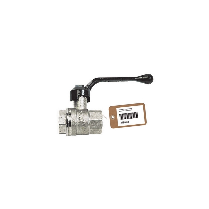 Valvola A Sfera Ff Con Leva F-brico - 3/4" Dn 20 Pn 40 354-101F-05