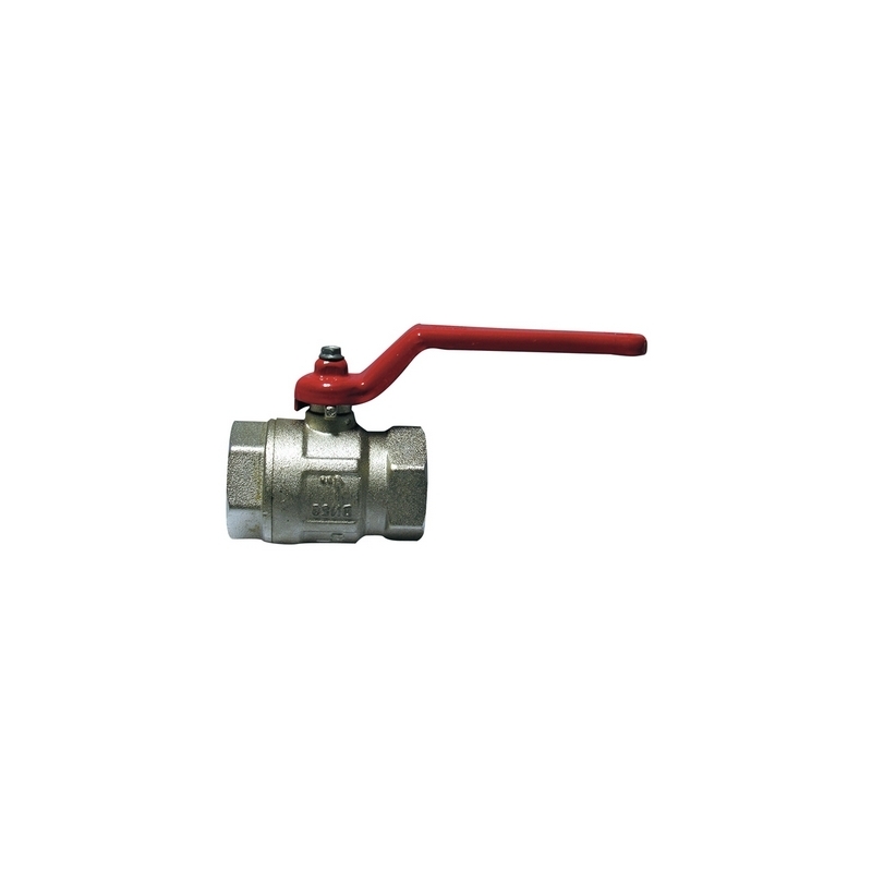 Valvola A Sfera Ff C/leva Rossa - 3/4" (dn 20) 30 Bar/435 Psi 354-101R-05