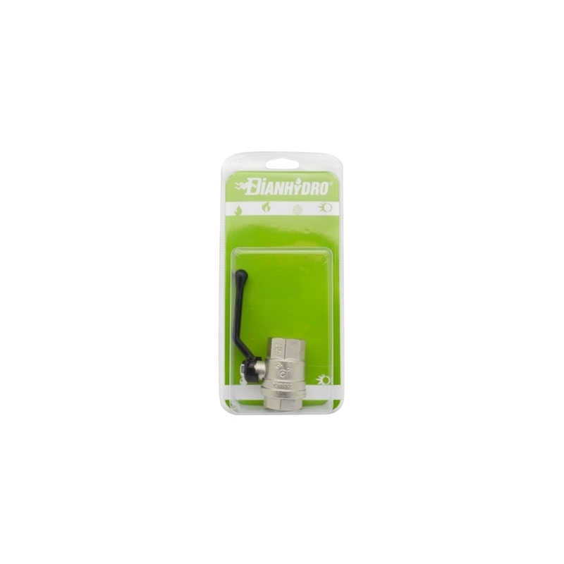 Valvola A Sfera Ff Con Leva Blister - 3/8" Dn 10 Pn 64 354-101Y-03