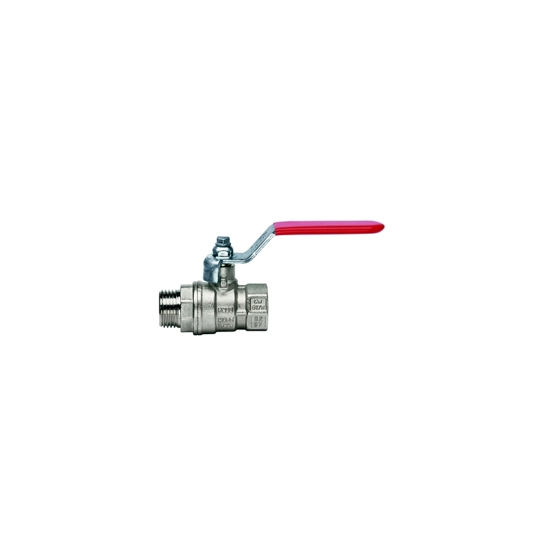 Valvola A Sfera Mf Leva Piatta Lucchettabile - 3/4" (dn 20) 30 Bar / 435 Psi 354-1023-05
