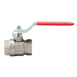 Valvola A Sfera Ideal Passaggio Totale Leva Piatta Lucch. - 1/2" (dn15) 50 Bar / 725 Psi 354-1024-04