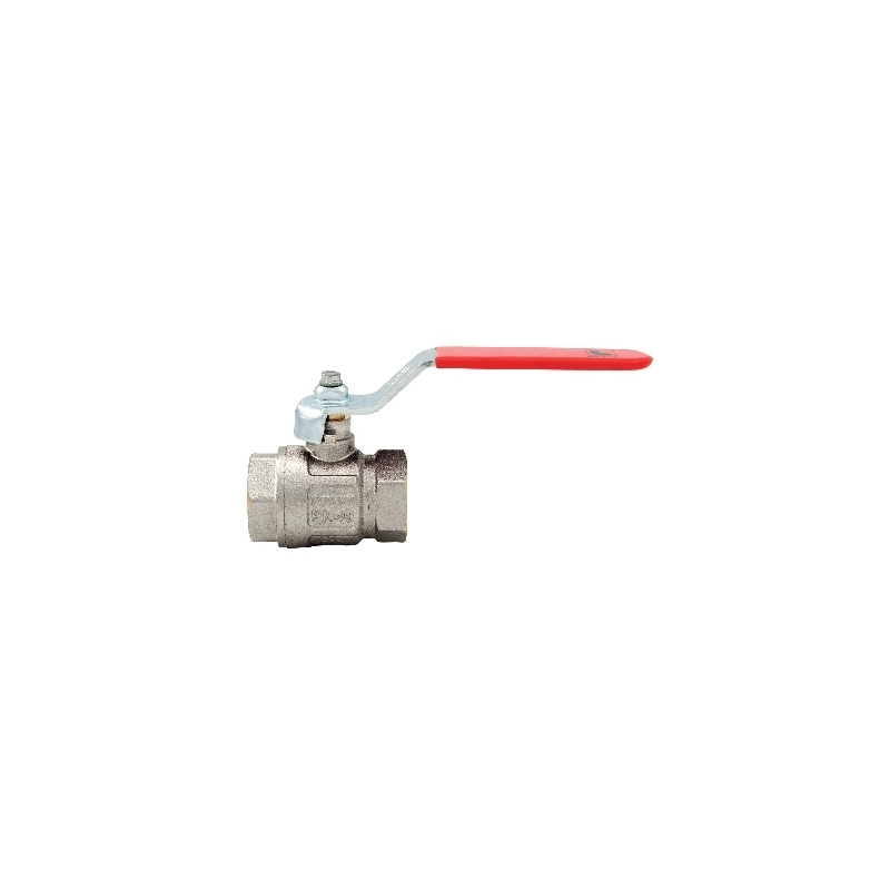 Valvola A Sfera Ideal Passaggio Totale Leva Piatta Lucch. - 3/4" (dn20) 40 Bar / 580 Psi 354-1024-05