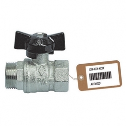 Valvola A Sfera Mf Con Farfalla F-brico - 1" Dn 25 Pn 40 354-103F-06