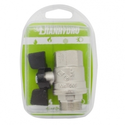 Valvola A Sfera Mf Con Farfalla Blister - 1" Dn 25 Pn 40 354-103Y-06