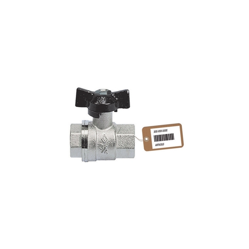 Valvola A Sfera Ff Con Farfalla F-brico - 3/8" Dn 10 Pn 64 354-104F-03