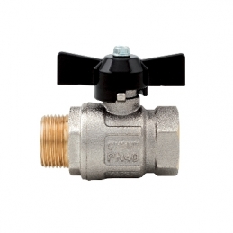 Valvola A Sfera Mf Ideal Passaggio Totale - 1/4 Dn8 50bar/725psi Farf.nera 354-1056-02N