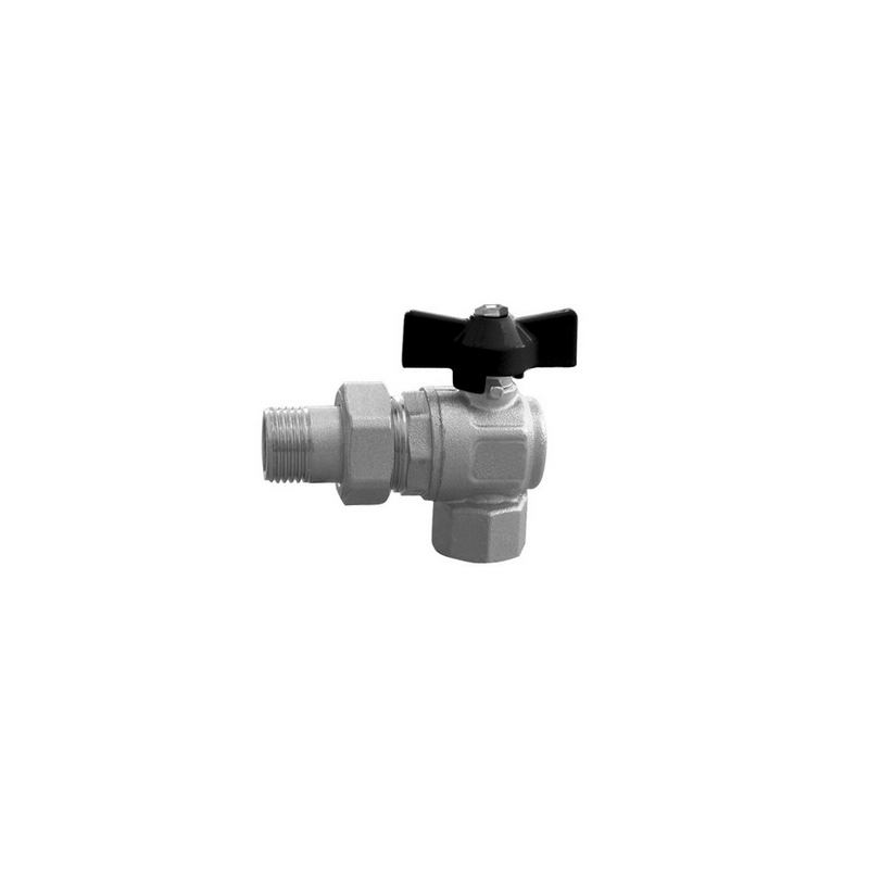 Valvola A Sfera Ad Angolo Per Collettori - 1/2'' Dn 15 Pn 40 354-108-04