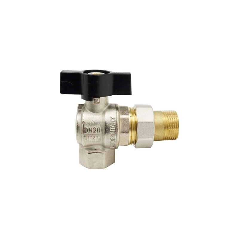 Valvola A Sfera A Squadra Per Collettore - 1" Dn 25 Pn 40 354-1080-06