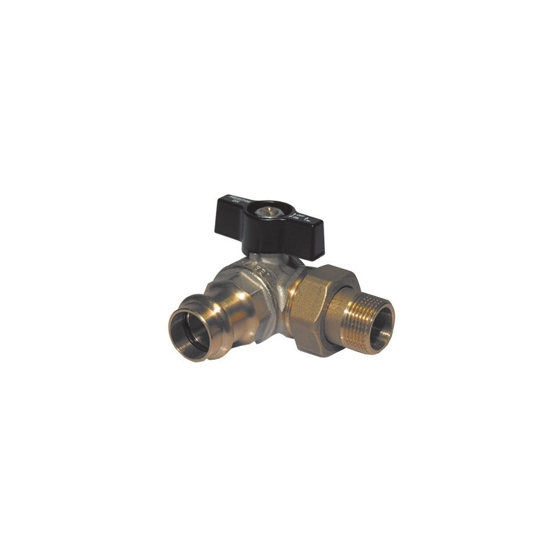 Valvola A Sfera Attacco A Pressare/collettore Dx - 1" X 28 Pn 40 354-1081-0128